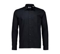 Flanellhemd LINDBERGH "Freizeithemd Regular Fit", Herren, Gr. S, Normalgrößen, schwarz, Obermaterial: 100% Baumwolle, Hemden (77672233-S) schwarz