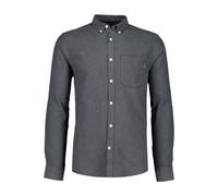 Flanellhemd LINDBERGH "Freizeithemd Relaxed Fit", Herren, Gr. L, Normalgrößen, grau (dk army), Obermaterial: 100% Baumwolle, Hemden (39665325-L) dk army
