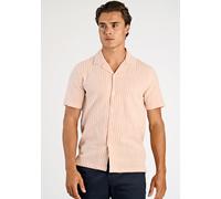 Flanellhemd LINDBERGH "Freizeithemd Relaxed Fit", Herren, Gr. M, Normalgrößen, baked rose, Obermaterial: 98% Baumwolle, 2% Elasthan, Hemden (32316459-M) baked rose