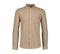 Flanellhemd LINDBERGH "Freizeithemd Relaxed Fit", Herren, Gr. M, Normalgrößen, beige (mid braun), Obermaterial: 100% Baumwolle, Hemden (33548428-M) mid braun