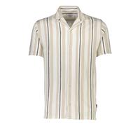 Flanellhemd LINDBERGH "Lindbergh Freizeithemd", Herren, Gr. L, Normalgrößen, beige (stone), Obermaterial: 49% Baumwolle, 33% Polyester, 18% Viskose, Hemden (98160334-L) stone