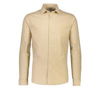 Flanellhemd LINDBERGH "Lindbergh Freizeithemd", Herren, Gr. XXL, Normalgrößen, sand, Obermaterial: 98% Baumwolle, 2% Elasthan, Hemden (26260361-XXL) sand