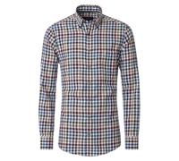 Flanellhemd CASAMODA "CASAMODA kariert" Gr. XXL, Normalgrößen, rot (hellrot) Herren Hemden (95314564-XXL) hellrot