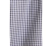 Flanellhemd SEIDENSTICKER "Schwarze Rose", Herren, Gr. M (39), normale Ärmellängen, dunkelblau, 100% Baumwolle, kariert, slim fit, 2-Knopf-Manschette, Hemden, Slim 1/1 Kentkragen Karo (28471435-39) du