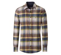 Flanellhemd Türkis XL