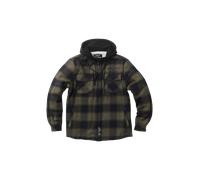 Flanelljacke West Coast Choppers Hell Bent Olivgrün/SchwarzM Olivgrün,Schwarz