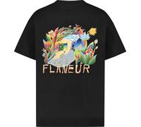 Flâneur - Passage of Time T-Shirt Black - Größe XS - black