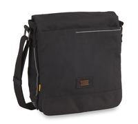 camel active City Herren Überschlagtasche Umhängetasche Mittelgroß Schwarz