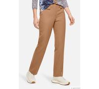 Flared Hose mit Stretch-Anteil Beige 44