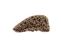 Flat Cap Frühjahr - Sommer Leopard Print Damen Sommer mit uv Schutz Kangol mütze Retro 54-59cm barett Hut Modetrends Allrounder