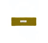 Flat Cap MARC O'POLO "aus softem Merinowolle-Kaschmir-Mix", Damen, bright pea, Wollmischung, unifarben, Caps (72333619-0) bright pea