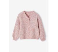 Flauschige Mädchen Strickjacke rosa Gr. 140 von vertbaudet