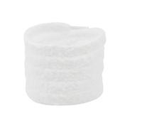 Flauschige Schnürsenkel, 1 Paar 1.5CM Breite Schnürsenkel Aus Baumwolle Plüsch Laces Universal Pelzige Flauschige Schuhbänder Für Sneaker, Sportschuhe, Laufschuhe, Turnschuhe (Weiß,120cm)