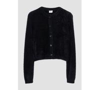 Flauschige Strickjacke aus Effekt-Garn 134/140 schwarz 2156662.9999.134_140