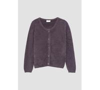 Flauschige Strickjacke aus Effekt-Garn 92/98 lila 2156190.4892.92_98