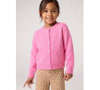 Flauschige Strickjacke Mädchen rosa Gr. 158 von Vertbaudet