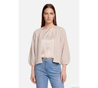 Strickjacke BETTY BARCLAY "Damen mit 3/4 Arm", Damen, Gr. 46, grau, Strick, Obermaterial: 64% Polyacryl, 36% Polyamid, Basic, gerade normal, Rundhals, Strickjacken Strickjacke (95950923-46) grau