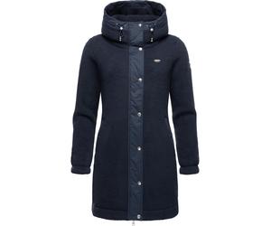 Flauschige Übergangsjacke "Cousy" Navy 5XL