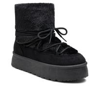 Flauschige Winter Booties (Schwarz, 38, EU Schuhgrößensystem, Erwachsene, Damen, Numerisch, M, 38)