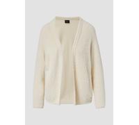 Flauschiger Cardigan mit Fledermausärmeln 48 Beige 2174147.8001.48