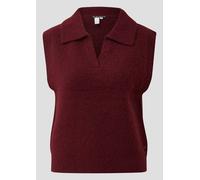 Flauschiger Pullunder mit Polokragen M rot 2173036.39W0.M