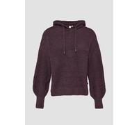 Flauschiger Strick-Hoodie XS lila 2153341.4988.XS