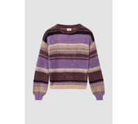 Flauschiger Strick-Pullover im Loose Fit 158/164 mehrfarbig|lila 2170708.04X2.158_164