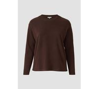 Flauschiges Sweatshirt 48 braun 2175600.8945.48