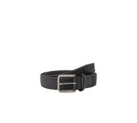 Flechtgürtel LLOYD MEN’S BELTS "Lloyd Belts Herrengürtel 0238", Jungen, Gr. 95, grau, Kunstfaser, Gürtel (75375251-95) grau