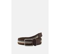 Flechtgürtel LLOYD MEN’S BELTS "Lloyd Belts Herrengürtel 0256", Herren, Gr. 90, braun, beige, Kunstfaser, Gürtel (59359105-90) braun, beige