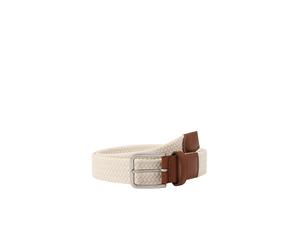 Flechtgürtel LLOYD MEN’S BELTS "Lloyd Belts Herrengürtel 1872", Jungen, Gr. 11,5, beige (creme), Kunstfaser, Gürtel (86594116-115) creme