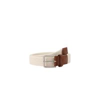 Flechtgürtel LLOYD MEN’S BELTS "Lloyd Belts Herrengürtel 1872", Jungen, Gr. 115, beige (creme), Kunstfaser, Gürtel (86594116-115) creme