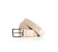 Flechtgürtel TOM TAILOR "TTJAMIE", Herren, Gr. 110, beige, Materialmix, Gürtel, 3,5 cm breiter Flechtgürtel, Casual Look r. 120 (66943347-110) beige