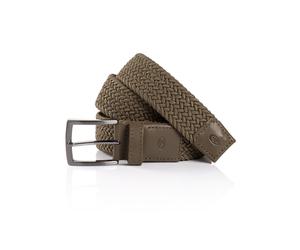 Flechtgürtel TOM TAILOR "TTJAMIE", Herren, Gr. 85, grün (olive), Materialmix, unifarben, Gürtel, 3,5 cm breiter Flechtgürtel, Casual Look r. 120 (42675465-85) olive