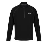 Fleece 1/2 Reißverschluss Regatta Montes Lightweight Schwarz 2XL