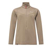 Fleece 1/2 Zip Damen Salewa Puez Cammino Beige S