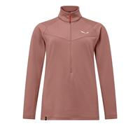Fleece 1/2 Zip Damen Salewa Puez Cammino Rose L