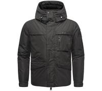 Winterjacke STONE HARBOUR "Yorchii XX", Herren, Gr. L (52), schwarz, Obermaterial: 100% Polyester; Innenfutter: 100% Polyester; Wattierung: 100% Polyester; Ärmelfutter: 100% Polyester, gerade hüftbede