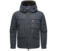 Winterjacke STONE HARBOUR "Yorchii XX", Herren, Gr. XL (54), blau (navy), Obermaterial: 100% Polyester, Innenfutter: 100% Polyester, Wattierung: 100% Polyester, Ärmelfutter: 100% Polyester, Modisch, g