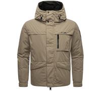 Fleece-gefütterte Winterjacke "Yorchii XX" Stone Brown XXL