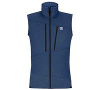 Fleece Grid Vest Weste Herren-Blue Nunatak-M