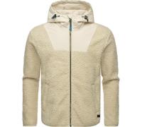 Fleece-Jacke mit hohem Kragen "Adar" Ecru S