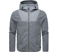 Fleece-Jacke mit hohem Kragen "Adar" Grey M