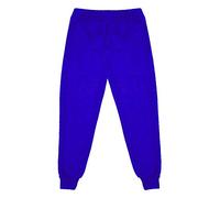 Fleece-Jogginghose für Kinder, Jungen, Mädchen, Sport, PE-Jogginghose, Unisex, lässig, Fleece, Schlupfhose, Schule, Spiel, Trainingsanzug, klassische Unterseite, weiche Jogginghose, königsblau, 7-8