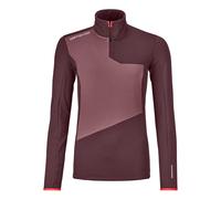 Fleece Light Zip Neck Fleecepullover Damen-Winetasting-L