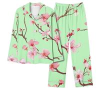 Fleece Morgenmantel Damen Flanell Shorty Geburtshemd Umstandspyjama Karierter Viskose Familienschlafanzug Grauer cm Dreiviertel 60 Ohren Dünne Weites Hotel Schäfchen Dessous Durchsichtiges Hausmäntel