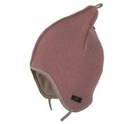 Fleece Mütze doppellagig altrosa 51
