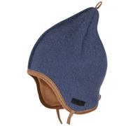 Fleece Mütze doppellagig rauchblau 47