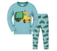 Fleece Pyjama Set Kinder - Weiche Bequem Klamotten Sweatjacke Pullover+Hose Jogginganzug Kinder Schlafanzug Dinosaurier-Tiere Kleinkind Winter Langarm Nachtwäsche Für Jungen Mädchen