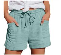 Fleece Shorts Damen Bermuda Shorts Damen Khaki Knielange Bermudas Damen Kurze Jeanshose Damen High Waist LäNge Shorts Damen Sport Shorts Damen Grau Bade Shorts Frauen Kurze Hosen Damen Bis Zum Knie